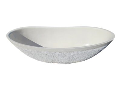 baignoire haut de gamme design en pierre terrazzo bali