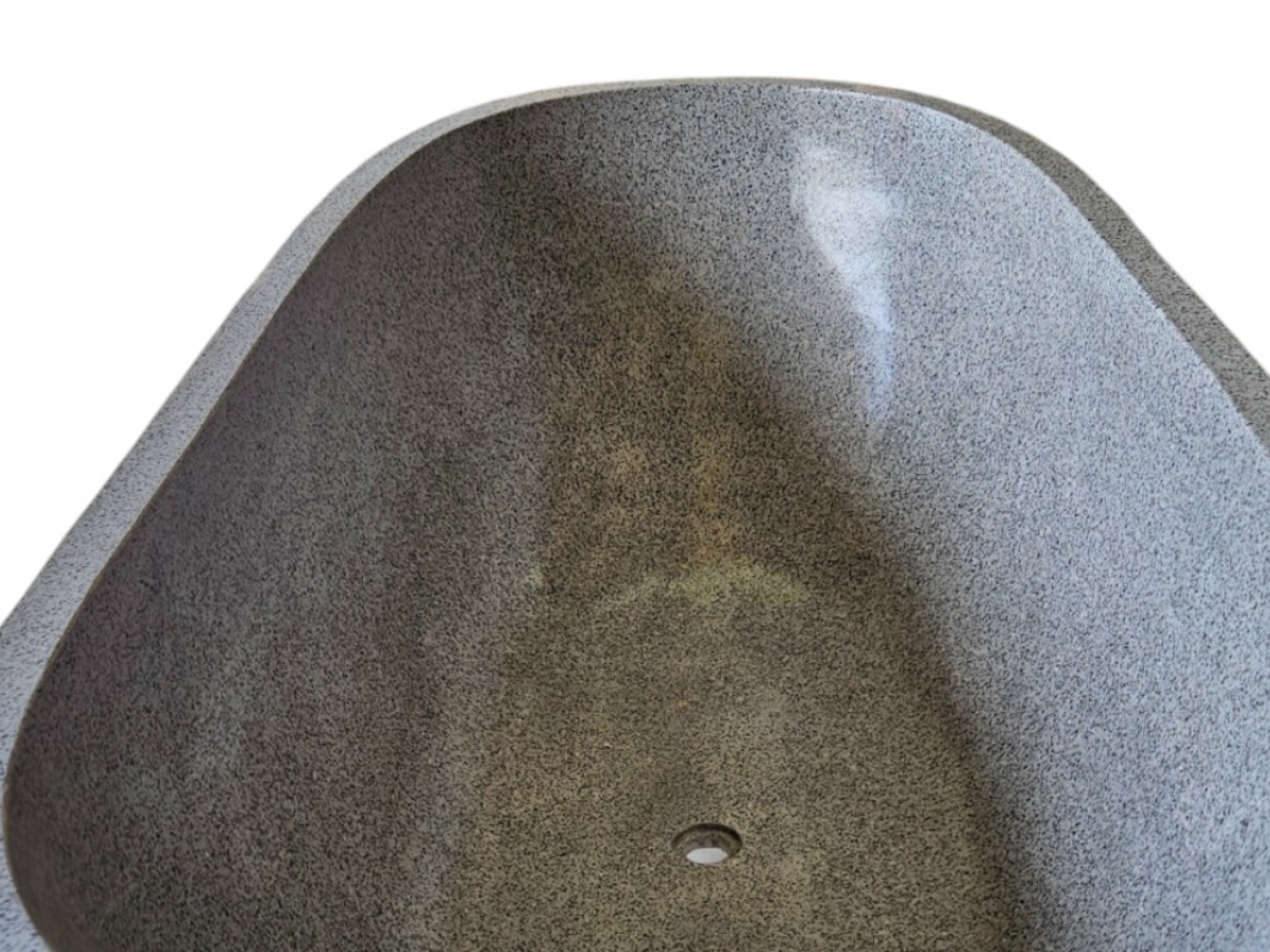 baignoire pierre bali terrazzo design