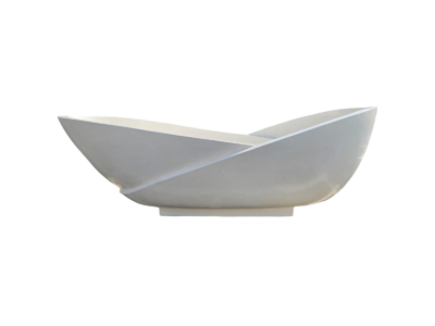 baignoire terrazzo haut de gamme couleur blanche