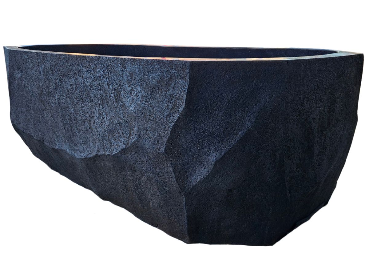 baignoire design 180 cm noire