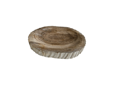porte savon bois fossilise naturel
