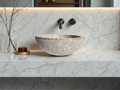 vasque a poser marbre salle de bain