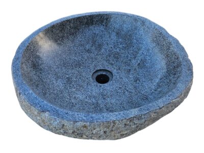 vasque rond pierre naturelle 46x48