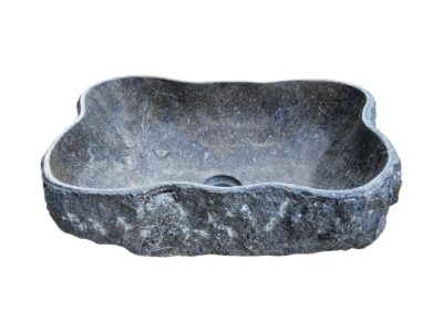 vasque a poser marbre gris 50cm