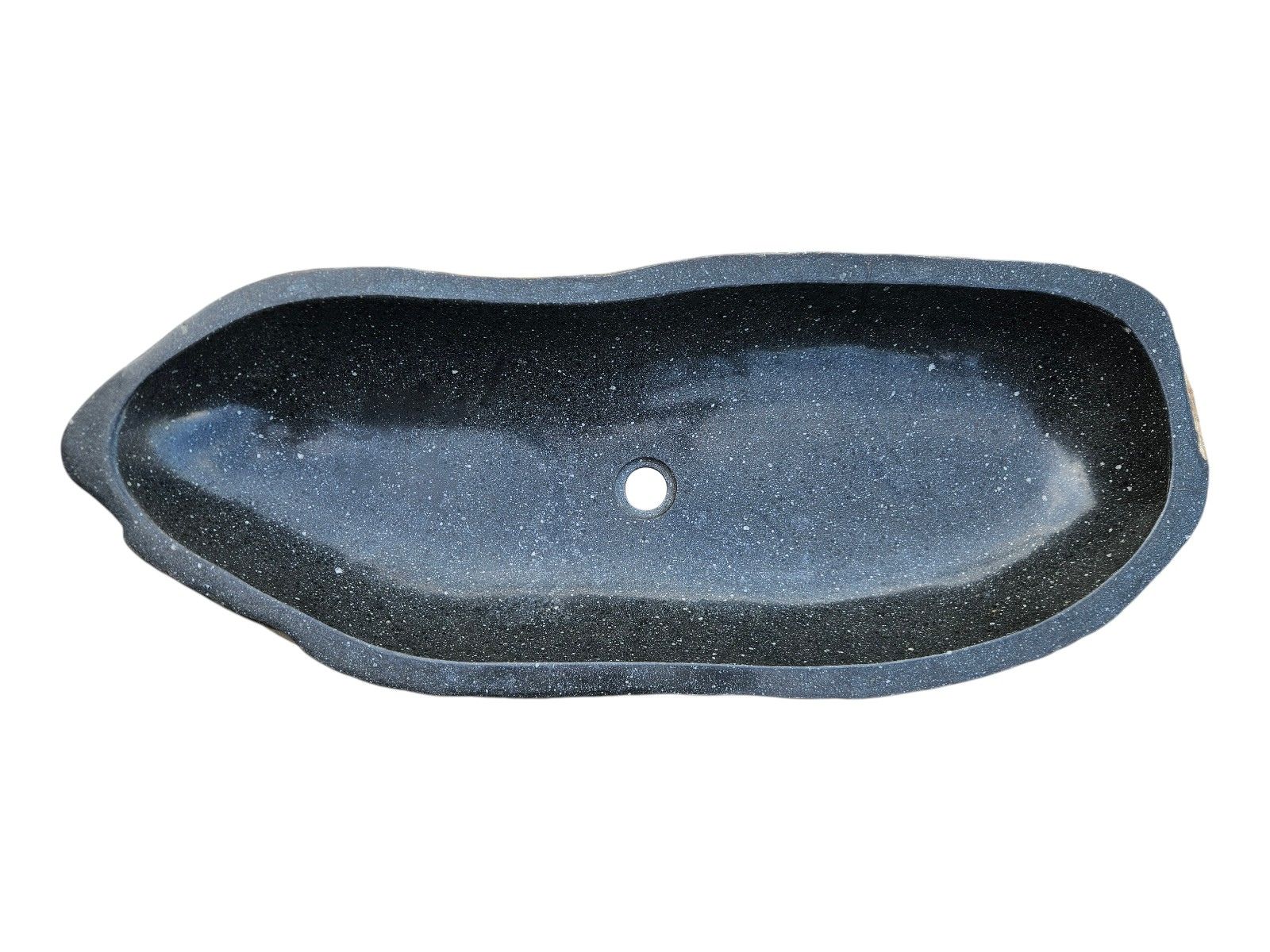 Grande vasque en galet de rivière Nymphéa 100 cm – Image 4